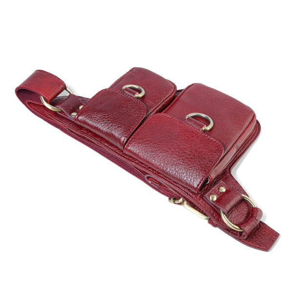 Red LOVE Crossbody Bag / Fanny Pack — Zero Negative