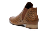 Coco Flat Heel Ankle Women Leather Boots - Brown Women Shoes - Vicenzo Leather - Designer