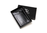 Dakota Credit Card Holder- Black Wallets - Vicenzo Leather - Designer
