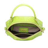 Shelley Croc Leather Crossbody Bag crossbody bag - Vicenzo Leather - Designer