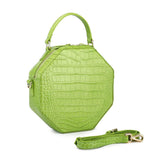 Shelley Croc Leather Crossbody Bag crossbody bag - Vicenzo Leather - Designer