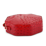 Shelley Croc Leather Crossbody Bag crossbody bag - Vicenzo Leather - Designer