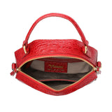 Shelley Croc Leather Crossbody Bag crossbody bag - Vicenzo Leather - Designer