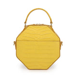 Shelley Croc Leather Crossbody Bag crossbody bag - Vicenzo Leather - Designer