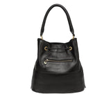 Zurie Leather Fringe Bucket Bag Handbags - Vicenzo Leather - Designer