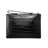 Hope Croc Embossed Crossbody Clutch crossbody bag - Vicenzo Leather - Designer