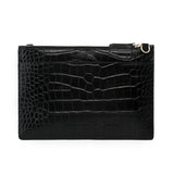 Hope Croc Embossed Crossbody Clutch crossbody bag - Vicenzo Leather - Designer