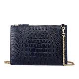 Hope Croc Embossed Crossbody Clutch crossbody bag - Vicenzo Leather - Designer
