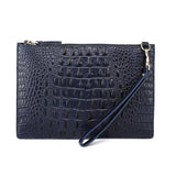Hope Croc Embossed Crossbody Clutch crossbody bag - Vicenzo Leather - Designer