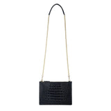 Hope Croc Embossed Crossbody Clutch crossbody bag - Vicenzo Leather - Designer