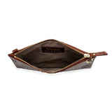 Hope Croc Embossed Crossbody Clutch crossbody bag - Vicenzo Leather - Designer
