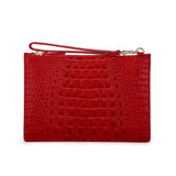 Hope Croc Embossed Crossbody Clutch crossbody bag - Vicenzo Leather - Designer