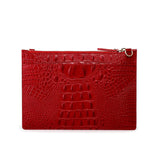 Hope Croc Embossed Crossbody Clutch crossbody bag - Vicenzo Leather - Designer