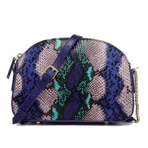 Remmy Embossed Leather Crossbody Bag crossbody bag - Vicenzo Leather - Designer