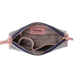 Remmy Embossed Leather Crossbody Bag crossbody bag - Vicenzo Leather - Designer