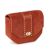 Paris Leather Waistbag/Handbag/Clutch Brown