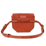 Paris Leather Waistbag/Handbag/Clutch Brown