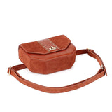 Paris Leather Waistbag/Handbag/Clutch Brown