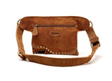 Floretta Suede Leather Fringe Waistpack waist pack - Vicenzo Leather - Designer