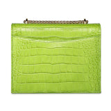 Tauren Croc Embossed Leather Crossbody Bag crossbody bag - Vicenzo Leather - Designer