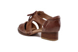 Olga Oxford Chunky Heel Leather Women Shoes Women Shoes - Vicenzo Leather - Designer
