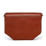Faye Leather Handbag/ Crossbody bag: BROWN