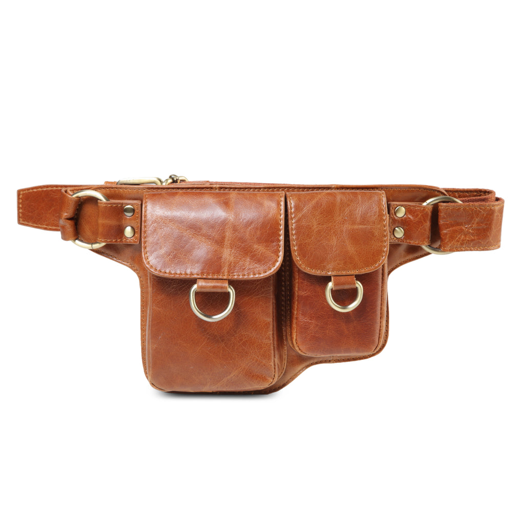 Kailey Cute Concealed Carry Leather Waist Pack – Hiding Hilda, LLC