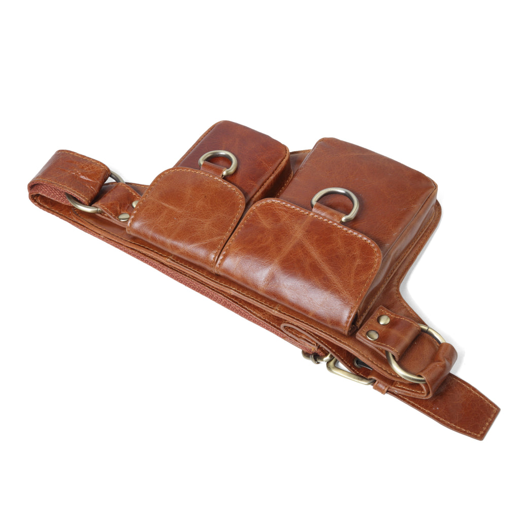 Buy Gems Stone ,genuine Leather Hip Bag, Leather Bum Bag, Leather Belt Bag,  Leather Pocket Belt Online in India - Etsy