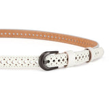 Women Classic Belt White #12