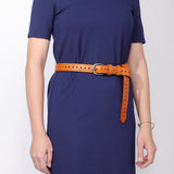Women Classic Belt Brown #14