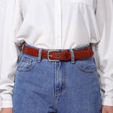 Women Classic Belt Brown #15