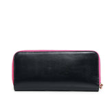 Kamille Distressed leather Coin Purse Women's Wallet - Black Wallets - Vicenzo Leather - Designer