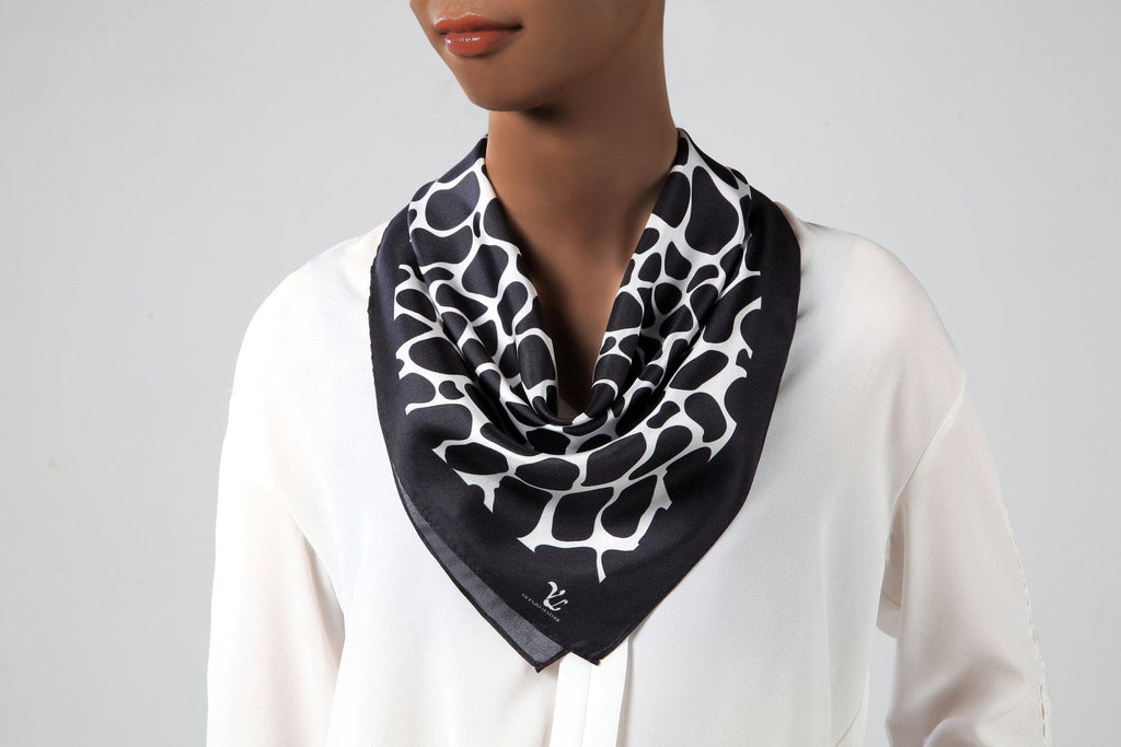 Vicenzo Leather Grace Silk Scarf Scarves - Vicenzo Leather - Designer