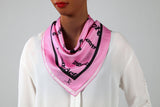Vicenzo Leather Inspired Silk Scarf Scarves - Vicenzo Leather - Designer